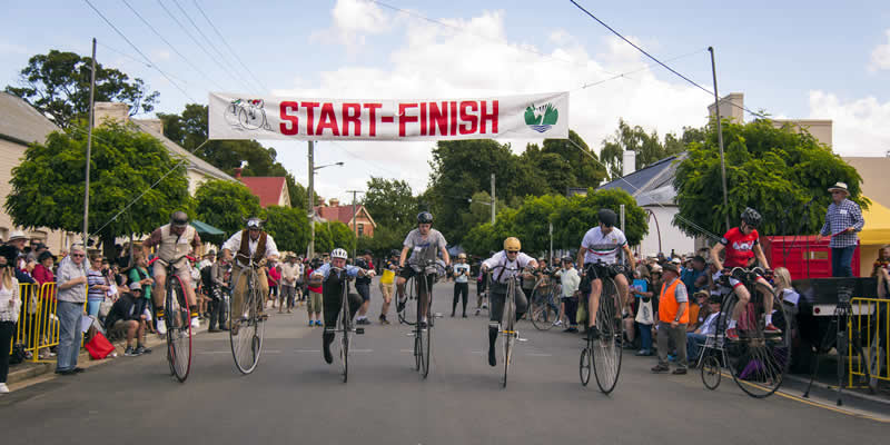 Penny Farthing race